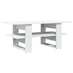 HKH Mesa de Centro em Derivados de em Madeira - Branco