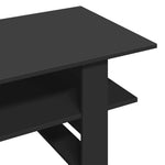 HKH Mesa de Centro em Derivados de em Madeira - Preto