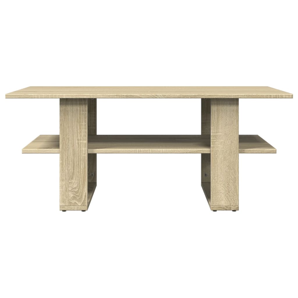 Mesa de centro HKH Sonoma Carvallo en madera procesada