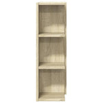 Mueble de Baño HKH con Espejo Contrachapado en Roble - 80x20,5x64cm