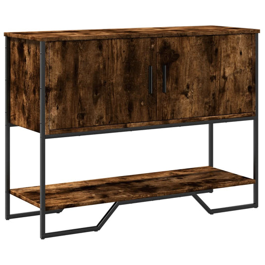 Mesa auxiliar HKH en roble ahumado y derivados de la madera