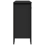 Aparador Moderno HKH en derivados de Madera, Metal 97 X 32,5 X 74,5 Cm - Negro