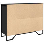 Aparador Moderno HKH en derivados de Madera, Metal 97 X 32,5 X 74,5 Cm - Negro