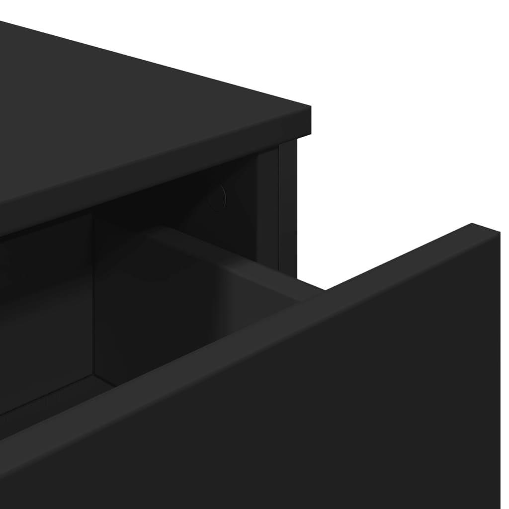 Aparador Moderno HKH en derivados de Madera, Metal 97 X 32,5 X 74,5 Cm - Negro