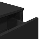 Aparador Moderno HKH en derivados de Madera, Metal 97 X 32,5 X 74,5 Cm - Negro