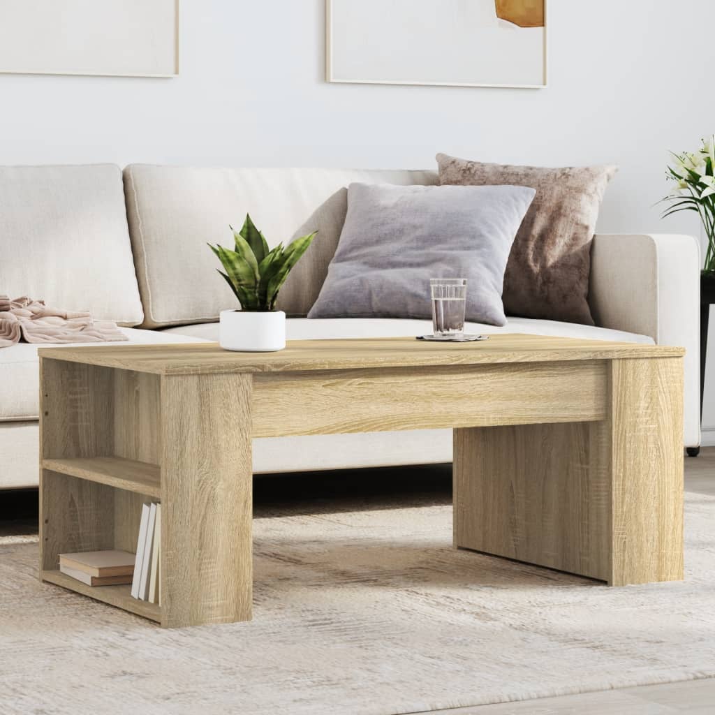 Mesa de centro HKH Sonoma Carvallo en madera procesada
