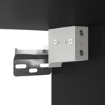 HKH Escritorio de Pared de Madera - Negro