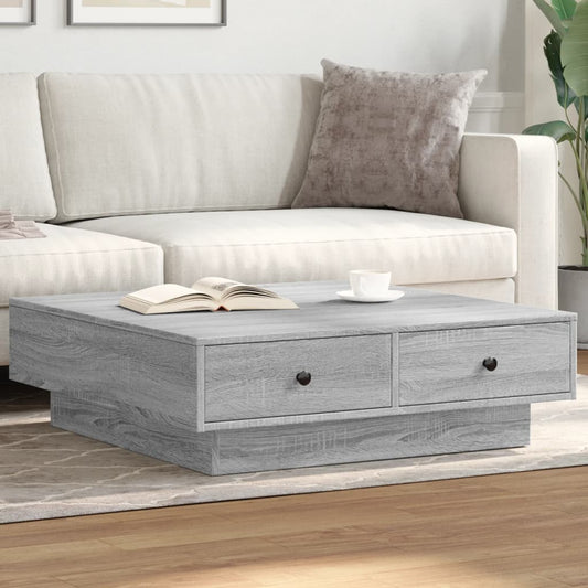 Mesa de centro HKH en derivados de madera Sonoma - Gris