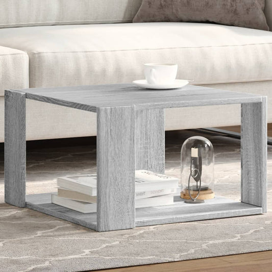 Mesa de Centro HKH en Aglomerado de Madera Gris Sonoma