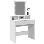 HKH Toucador com LED - 80x41x144,5 Cm - Branco