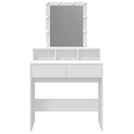 HKH Toucador com LED - 80x41x144,5 Cm - Branco