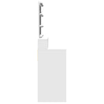 HKH Toucador com LED - 80x41x144,5 Cm - Branco