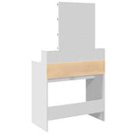 HKH Toucador com LED - 80x41x144,5 Cm - Branco