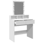 HKH Toucador com LED - 80x41x144,5 Cm - Branco