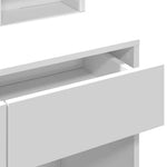 HKH Toucador com LED - 80x41x144,5 Cm - Branco