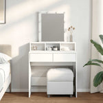 HKH Toucador com LED - 80x41x144,5 Cm - Branco