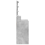 Tocador HKH con LED de Cemento - 80x41x144,5 Cm - Gris