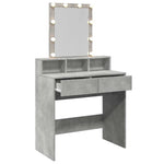 Tocador HKH con LED de Cemento - 80x41x144,5 Cm - Gris