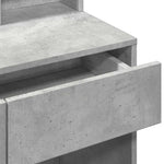 Tocador HKH con LED de Cemento - 80x41x144,5 Cm - Gris