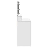 HKH Tocador con LED - 80x41x134,5 Cm - Blanco