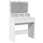 HKH Tocador con LED - 80x41x134,5 Cm - Blanco