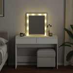 HKH Toucador com Leds - 100x40x130 Cm - Branco