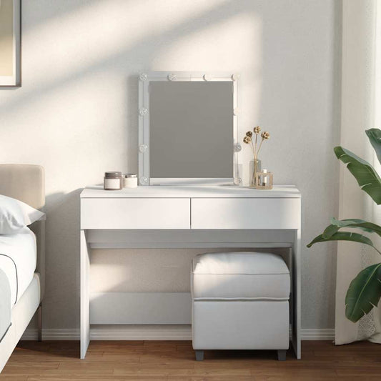 HKH Toucador com Leds - 100x40x130 Cm - Branco