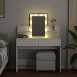 HKH Toucador com Leds - 100x40x130 Cm - Branco