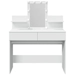 HKH Toucador com Leds - 100x40x130 Cm - Branco