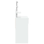HKH Toucador com Leds - 100x40x130 Cm - Branco