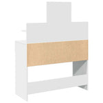 HKH Toucador com Leds - 100x40x130 Cm - Branco
