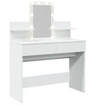 HKH Toucador com Leds - 100x40x130 Cm - Branco