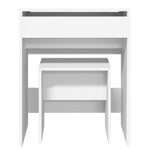 HKH Toucador e Banco - 60x40x113,5 Cm - Branco