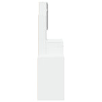 HKH Tocador con Armario Color - 80x35x132 cm - Blanco