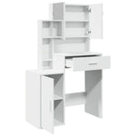 HKH Tocador con Armario Color - 80x35x132 cm - Blanco