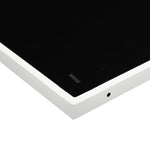 HKH 5 Pcs Conj. de Jantar P/ Jardim C/ Almofadões Textilene - Branco