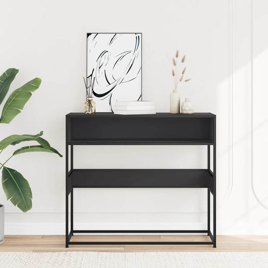 Mesa auxiliar HKH de madera - Negro