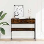 Mesa auxiliar HKH en roble ahumado y derivados de la madera