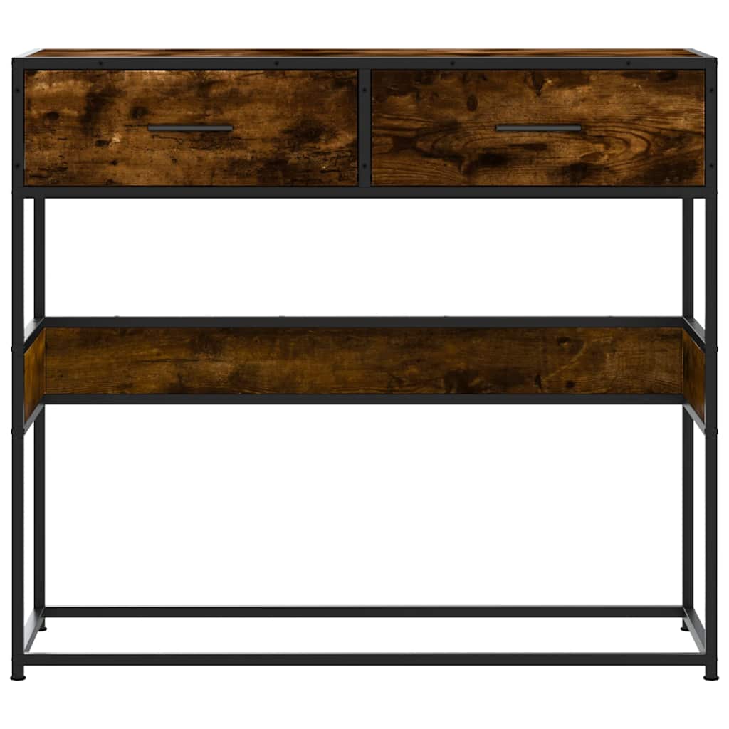 Mesa auxiliar HKH en roble ahumado y derivados de la madera