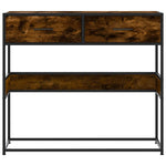 Mesa auxiliar HKH en roble ahumado y derivados de la madera