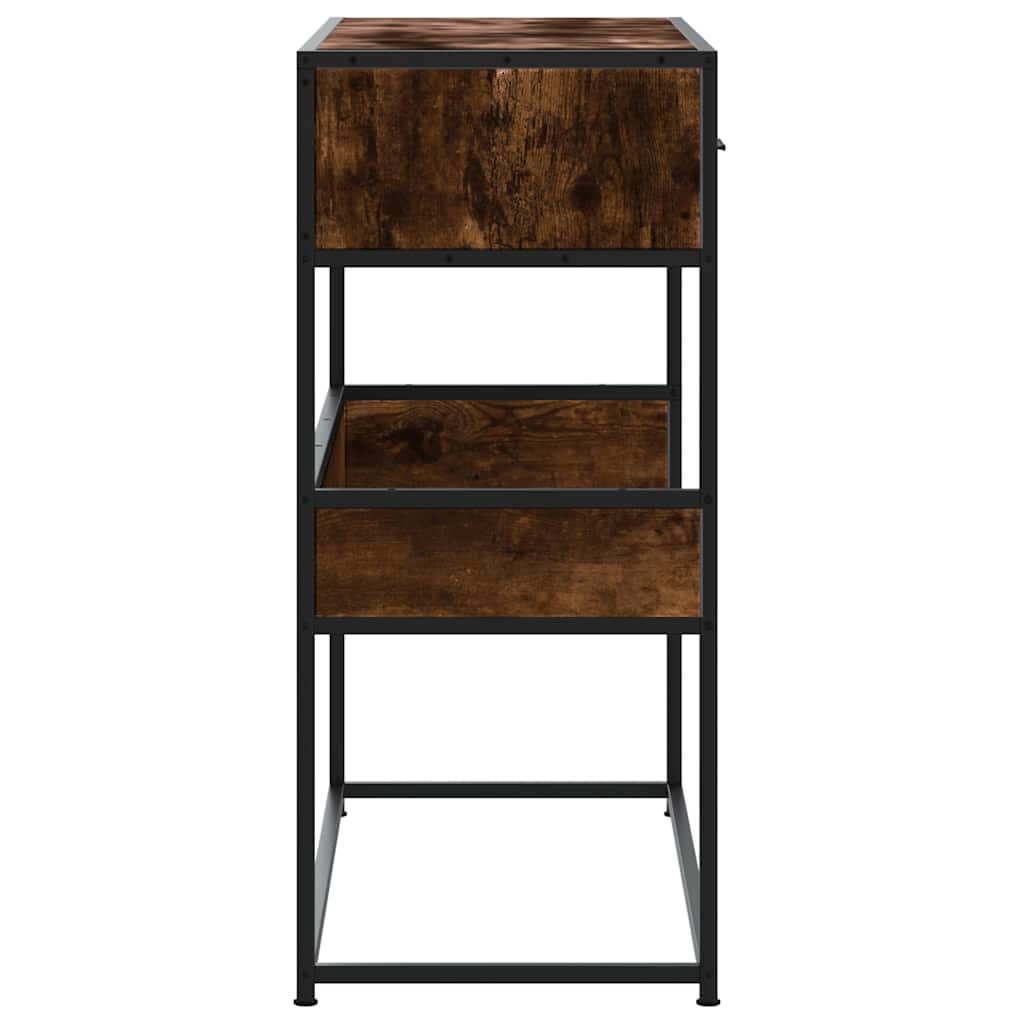 Mesa auxiliar HKH en roble ahumado y derivados de la madera
