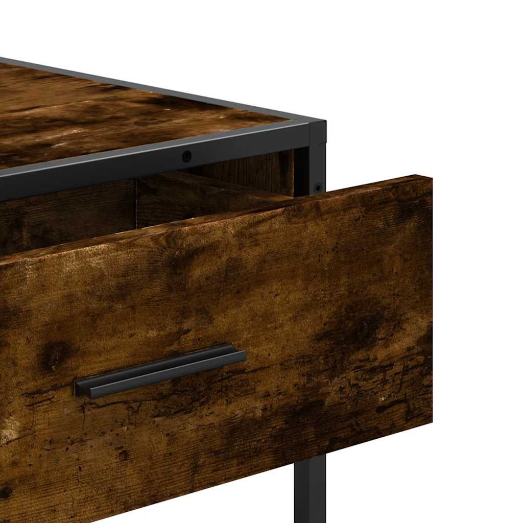 Mesa auxiliar HKH en roble ahumado y derivados de la madera