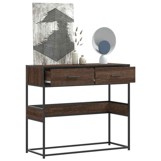Mesa auxiliar HKH Derivados en roble - Marrón