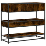 Mesa auxiliar HKH en roble ahumado y derivados de la madera
