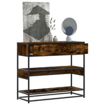 Mesa auxiliar HKH en roble ahumado y derivados de la madera