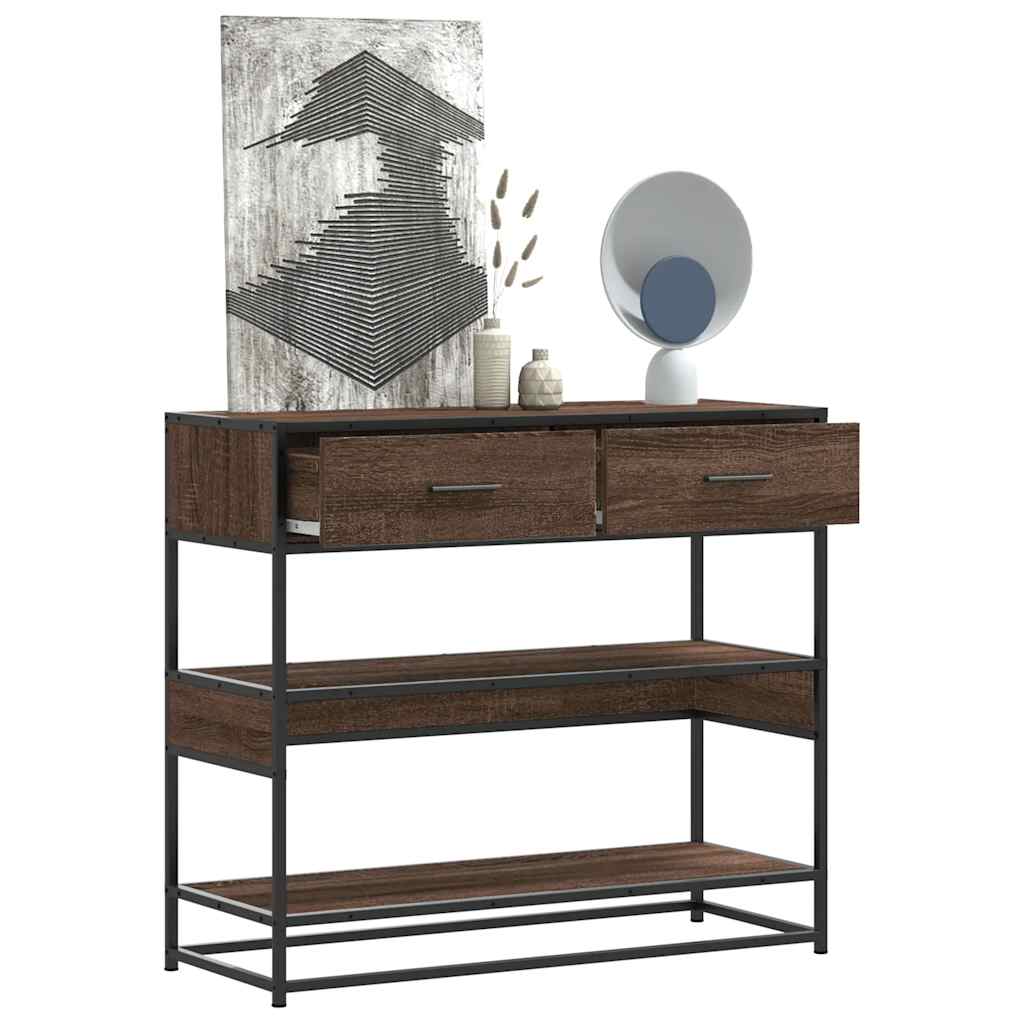 Mesa auxiliar HKH Derivados en roble - Marrón