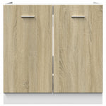 HKH Armário Inferior Lyon em Carvalho Sonoma - 80x46x81,5cm