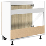 HKH Armário Inferior Lyon em Carvalho Sonoma - 80x46x81,5cm