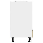 HKH Armário para Forno Cor em Carvalho - 60x46x81,5 Cm