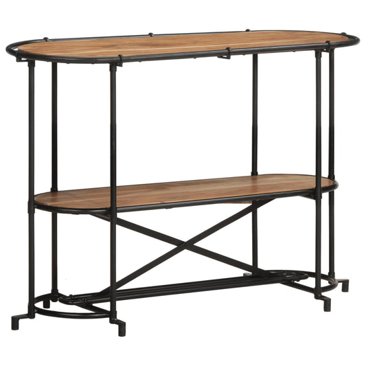 Mesa auxiliar HKH de acacia maciza
